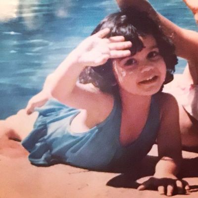 Picture of Sepideh Moafi during her childhood.